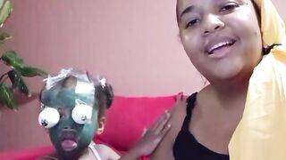 ???? Mommy & Daughter Funny Spa Day