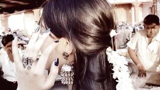 Hair with gajry