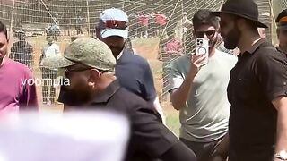 rohit sharma steps out for practice sessions ahead of the finals