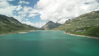 4K resolution - breathtaking aerial view of alpine lake | Trending HD Video