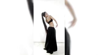 Indian Girl Nethmini Tisara Dance