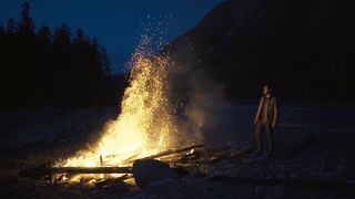 Travel Backpack - mountains forest hiking travel | Trending HD Video