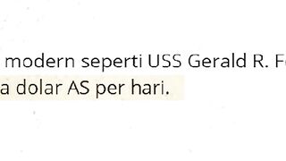 Kapal Induk dan Armada Laut Mesin Penghabisan Uang Negara