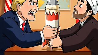 Trump fights over missiles