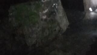 Malam minggunya ujan gede