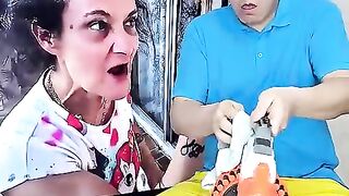 When Grandma talks too much ???? _shorts _funny