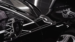 Electric car - shiny black car | Trending HD Video