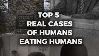 TOP 5 REAL CASES OF HUMANS EATING HUMANS realstory darkstory creepy darkhistory shorts