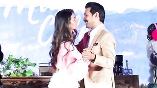 Vikrant Massey dances romantically with Mahima Makwana & Vedika at event