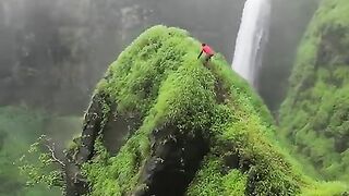 Kumbhe Waterfall Death View Point