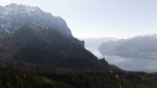 Silly Smile Live Wallpaper 4K - panoramic alpine lake and mountains scene | Trending HD Video