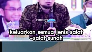 Keluarkan Semua Sholat Sunnah di Ramadhan