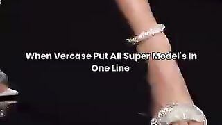 When Vercase Put All Super Model's In One Line #kendalljenner #bellahadid