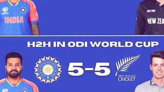 Head to Head India vs new Zealand || #t20worldcup2026 #livematchtoday #viralvideo #youtubeshorts