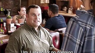 Fiona vs. The Customer A Hilarious Restaurant Showdown ???????? #shorts