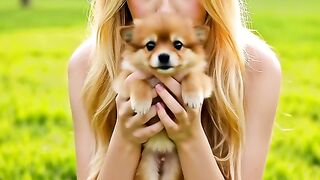 “She Did This With a Puppy… Wait For It! ????????”