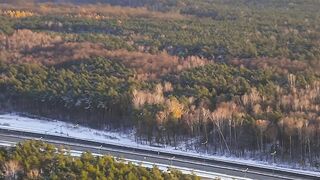 Winter solstice - aerial view of winter forest landscape | Trending HD Video 2