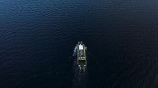 I Love Wallpaper - a boat is seen in the middle of the ocean | Trending HD Video