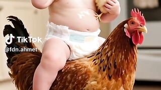 Adventure on a Chicken!"