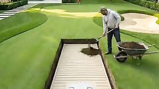 I Built a Secret Room Under My Golf Course