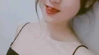 Cute and Playful: Girl Posing with Sweet Smiles and Winks