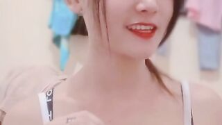 Cute Girl's Energetic Lip-Sync and Dance Performance
