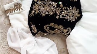 Beautiful model dress
