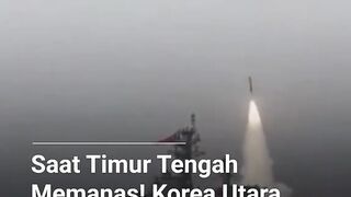 Korea Utara pamer rudal terbaru dari kapal perusak #koreautara