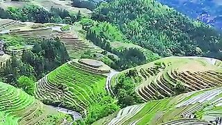 natural beauty of China village