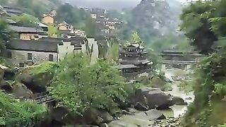 incredible beautiful natural village
