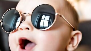 : “Little Star: Toddler in Sunglasses Steals the Show!” ????????