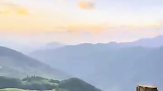 traditional architecture and natural beauty