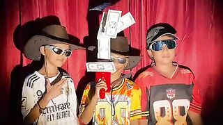 My bachelor son and his friends taking a studio photo ????????????
