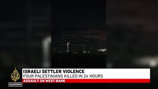 Israeli settlers kill three more Palestinians in the occupied West Bank.mp4
