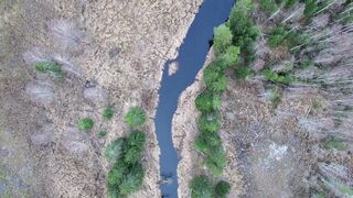 4K Wallpaper - aerial view of serene river landscape | Trending HD Video