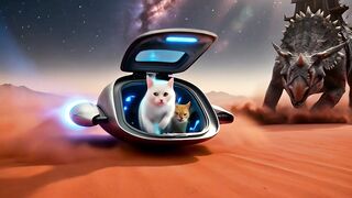 AVENTURA VIRAL DOS 4 GATOS EM MARTE