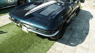 Electric car - a vintage sports car in display in a car show | Trending HD Video