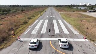 The Legend of the Wrinkled Road Volkswagen Scirocco vs Honda Civic DRAG RACE