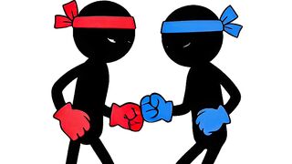 Brutal Punch to the Face! Stickman Fight Gone Crazy ????