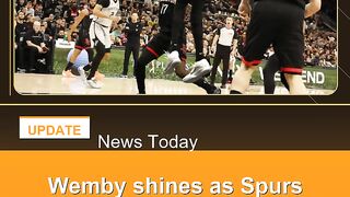 Wemby-shines-as-Spurs-thrash-Rockets,-Lakers-down-Knicks