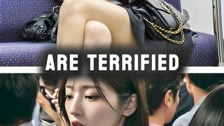 Three reasons why Japanese men DREAD traveling by train ???? #japan