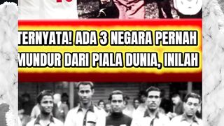 TERNYATA! ADA 3 NEGARA PERNAH MUNDUR DARI PIALA DUNIA , APAKAH IRAN MENYUSUL?