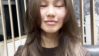 Woman - young woman with stylish long hair in salon | Trending HD Video