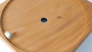 ASMR Marbles Rolling & Dropping - Satisfying Sounds on Wooden Surface 2