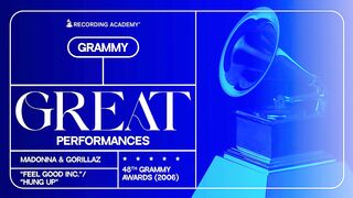 Gorillaz _ Madonna – Feel Good Inc. _ Hung Up _ 2006 GRAMMYs _ GRAMMY Great Performances(720P_HD).mp4