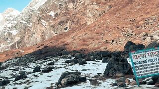 4K Wallpaper - scenic himalayan winter landscape aerial | Trending HD Video
