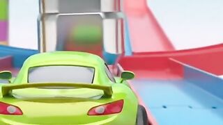 Toy Car vs Giant Hammer Machine – Satisfying Mini Car Challenge!