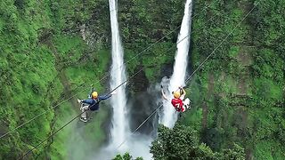ไปเล่นซิปไลน์กัน #ตาดฟาน #ซิปไลน์ #ลาวใต้ #nature