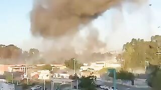 Tel Aviv today due to Irani missile.