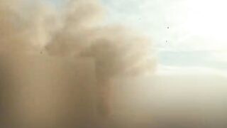 The Iran released footage of launching heavy missile towards  Israel